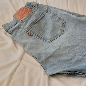 Levi's 505 Regular Fit Straight Leg, Men W34 L30, Blue